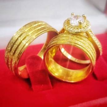 Comprar o produto de Aliança de ouro em Alianças em Rio Verde, GO por Solutudo