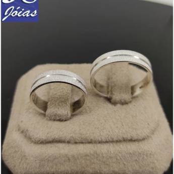 Comprar o produto de Aliança de prata em Alianças em Rio Verde, GO por Solutudo