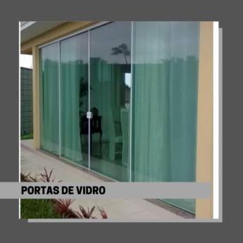 Comprar o produto de PORTAS DE VIDRO em Vidraçarias em Botucatu, SP por Solutudo