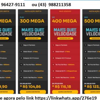 Comprar o produto de Visão Net - 400 Mega em Provedores de Internet em Londrina, PR por Solutudo