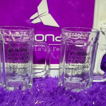 Comprar o produto de Caneca de chopp em Estamparias em Mineiros, GO por Solutudo