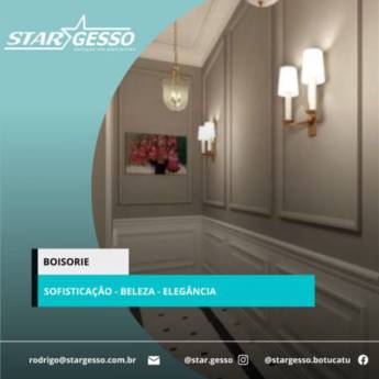 Comprar o produto de BOISERIE DE GESSO em Gesso em São Manuel, SP por Solutudo