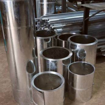 Comprar o produto de Bobininhas em Calhas - Inox em São Manuel, SP por Solutudo