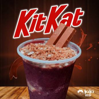 Comprar o produto de Copo Açaí Kit Kat 500ml - Bauru  em Açaí em Bauru, SP por Solutudo