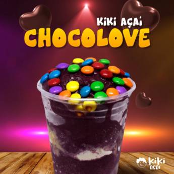 Comprar o produto de Copo Açaí Chocolove 500ml - Bauru em Açaí em Bauru, SP por Solutudo