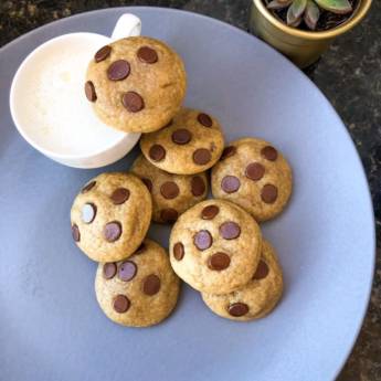 Comprar o produto de Mini Cookies (8 unidades) em Bauru em Doces em Bauru, SP por Solutudo