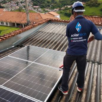 Comprar o produto de Limpeza de Placa Solar em Itajubá, MG - Cliente Maria Elena em Energia Solar em Pouso Alegre, MG por Solutudo