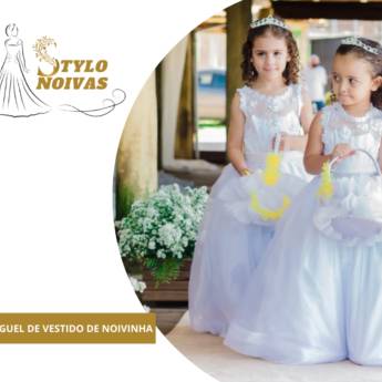 Comprar o produto de Aluguel de Vestido de Noivinha  em Aluguel de Trajes pela empresa Stylo Noivas em Botucatu, SP por Solutudo