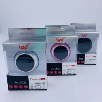 Comprar o produto de Caixa de Som Bluetooth em Equipamentos e Acessórios de Informática - Eletrônicos em Goiânia, GO por Solutudo
