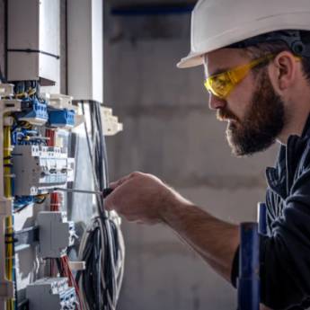 Comprar o produto de Elétrica Industrial em Eletricistas em Viradouro, SP por Solutudo