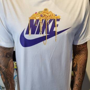 Comprar o produto de Camiseta Nike Asbury Ss Crew - branca em Camisetas em Bauru, SP por Solutudo