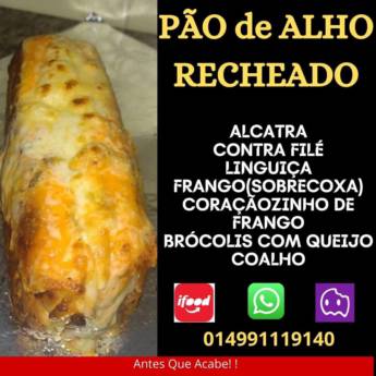 Comprar o produto de Pão de Alho Recheado em Alimentos em Botucatu, SP por Solutudo