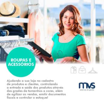 Comprar o produto de Roupas e acessórios em Automação comercial - Sistemas em Aracaju, SE por Solutudo