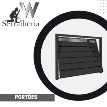 Comprar o produto de PORTÕES em Serralherias - Estruturas em Botucatu, SP por Solutudo