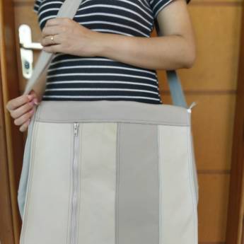 Comprar o produto de Bolsa transversal de couro legítimo em Bolsas em Bauru, SP por Solutudo