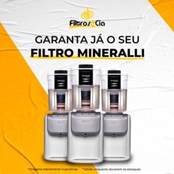 Comprar o produto de Filtro Mineralli - Filtros de água em Aracaju em Filtros de Água em Aracaju, SE por Solutudo