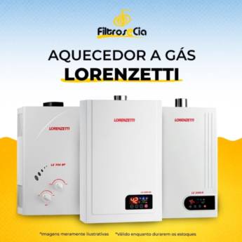 Comprar o produto de Aquecedor Lorenzetti Digital - Aquecedores de água em Aracaju em Aquecedores de Água em Aracaju, SE por Solutudo