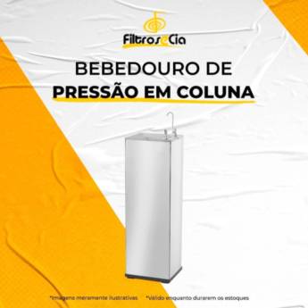Comprar o produto de Bebedouro de Pressão em Coluna - Bebedouros em Aracaju em Bebedouros e Purificadores em Aracaju, SE por Solutudo