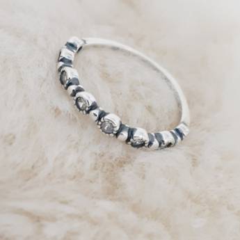 Comprar o produto de Anéis em prata 925 Envelhecida em Joias e Bijuterias em Jundiaí, SP por Solutudo