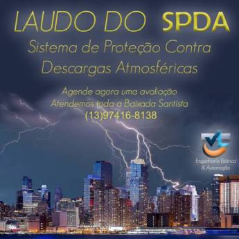 Comprar o produto de Para-raios – SPDA  em Engenharia Elétrica em Santos, SP por Solutudo