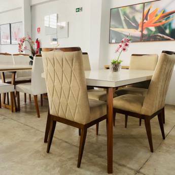 Comprar produto Mesa quadrada de 4 cadeiras em Móveis pela empresa Di Fábrica Goiânia em Goiânia, GO