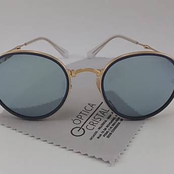 Comprar o produto de Ray Ban Roud Metal Folding em Ótica em Dois Córregos, SP por Solutudo