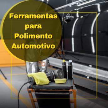 Comprar o produto de Ferramentas para Polimento Automotivo em Polimento Automotivo  em Oliveira, MG por Solutudo