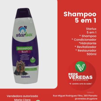Comprar o produto de Shampoo 5 em 1 Starlux em Cachorros em Divinópolis, MG por Solutudo