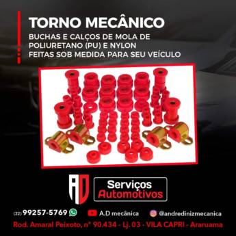 Comprar o produto de Torno Mecânico  em Oficina Mecânica em Araruama, RJ por Solutudo