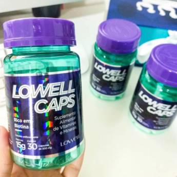 Comprar o produto de Capsulas para o Cabelo em Bauru - Lowell Caps Linha Dynamic em Produtos de Cabelo em Bauru, SP por Solutudo