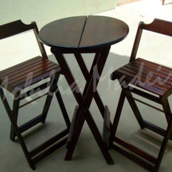 Comprar produto Conjunto Bistrô em Cadeiras e Mesas pela empresa Mobília Madeira em Botucatu, SP