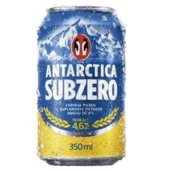 Comprar o produto de SubZero Lata em Bauru em Cervejas em Bauru, SP por Solutudo