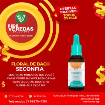 Comprar o produto de Floral de Bach Seconfia em Florais em Divinópolis, MG por Solutudo