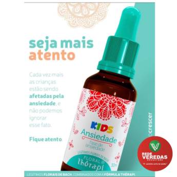 Comprar o produto de Florais de Bach Kids para Ansiedade em Florais em Divinópolis, MG por Solutudo