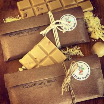 Comprar produto ChocoBunny Blanc em Chocolates Diversos pela empresa Vegan Bunny Cacauaria em Jundiaí, SP