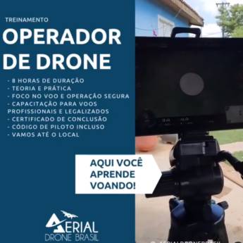 Comprar o produto de Treinamento - Operador de Drones em Drones em Jundiaí, SP por Solutudo