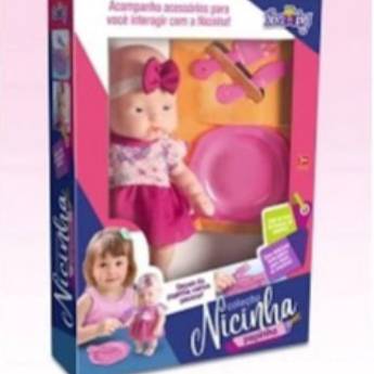 Comprar o produto de Boneca Nicinha Papinha em Bauru  em Bonecas Bebê em Bauru, SP por Solutudo