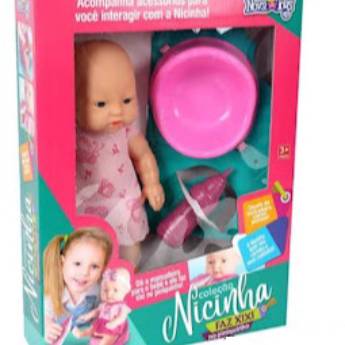 Comprar o produto de Boneca Nicinha Faz Xixi em Bauru  em Bonecas Bebê em Bauru, SP por Solutudo
