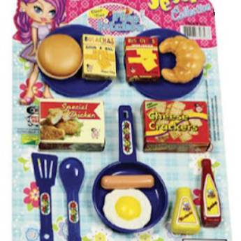 Comprar o produto de Brinquedo Kit Comidinhas em Bauru  em Brinquedos em Bauru, SP por Solutudo