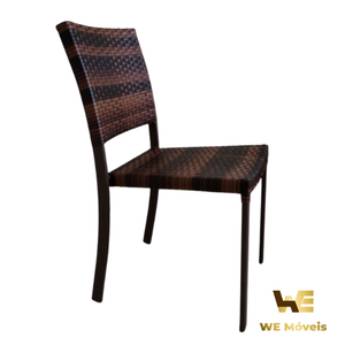 Comprar o produto de Cadeira em alumínio e fibra sintética em Móveis em Cláudio, MG por Solutudo Comprar o produto de Cadeira em alumínio e fibra sintética em Móveis em Cláudio, MG por Solutudo