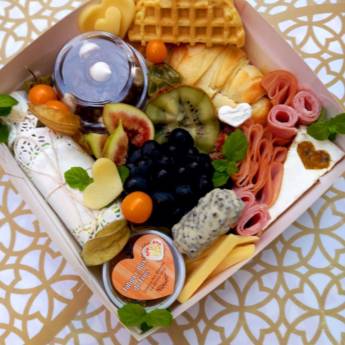 Comprar o produto de BOX DE CAFÉ DA MANHÃ  em Cestas Personalizadas em Botucatu, SP por Solutudo