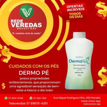Comprar o produto de Dermo Pé em Cuidados com o Corpo em Divinópolis, MG por Solutudo
