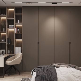 Comprar o produto de Quarto Planejado em Móveis Planejados - Marcenarias em Cotia, SP por Solutudo