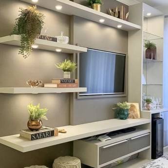 Comprar o produto de Painel de Tv Planejado em Móveis Planejados - Marcenarias em Cotia, SP por Solutudo