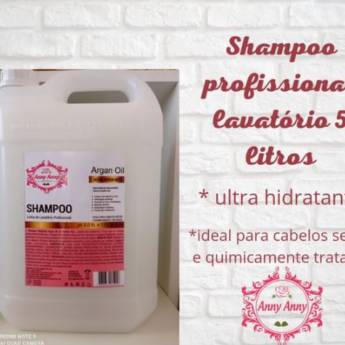 Comprar o produto de Shampoo profissional linha lavatório 5 litros. em Yes Cosmetics em Botucatu, SP por Solutudo