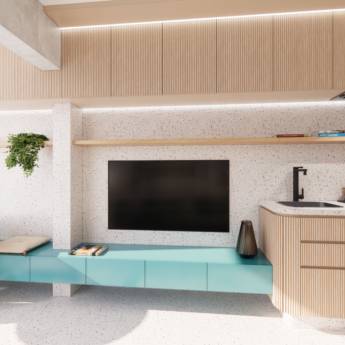 Comprar o produto de Projeto de Interiores em Design de Interiores em Ninho Verde II Eco Residence, SP por Solutudo