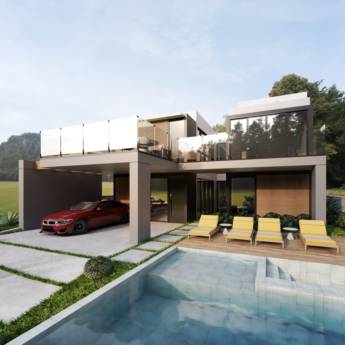 Comprar o produto de Projeto 3D em Projeto arquitetônico em Ninho Verde II Eco Residence, SP por Solutudo