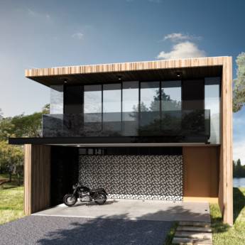 Comprar o produto de Projeto de Arquitetura em Projeto arquitetônico em Ninho Verde II Eco Residence, SP por Solutudo