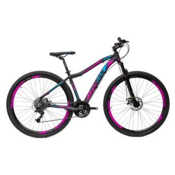 Comprar o produto de Bicicletas aro 29 Furian Siena SHIMANO Preto Fosco/Pink 21 velocidades em Bicicletas Adultos em Indaiatuba, SP por Solutudo