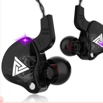 Comprar o produto de Fone de ouvido AK6 com microfone e fio marca QkZ  em Outros Eletrônicos em São Paulo, SP por Solutudo